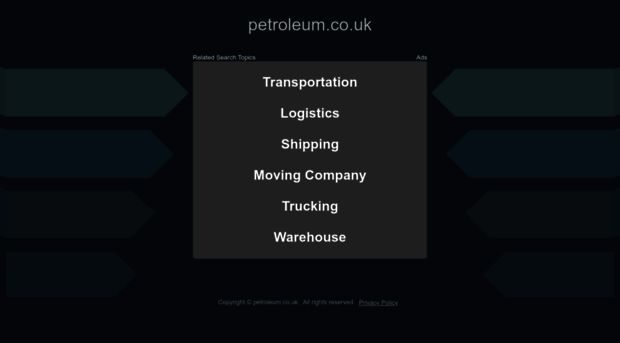 petroleum.co.uk