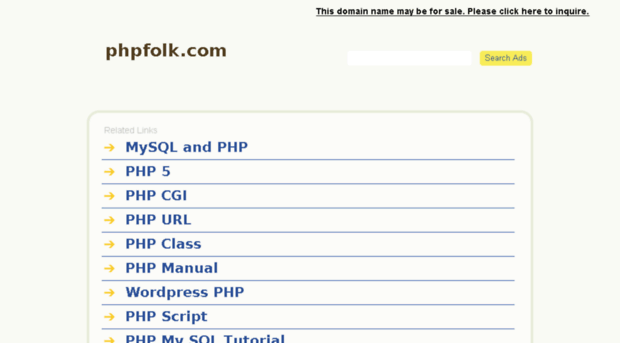 phpfolk.com