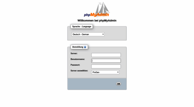 phpmyadmin.bayerncode.de