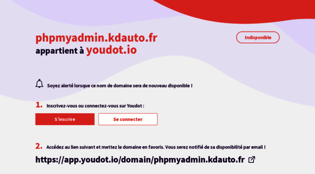 phpmyadmin.kdauto.fr