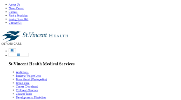 physiciansearch.stvincent.org