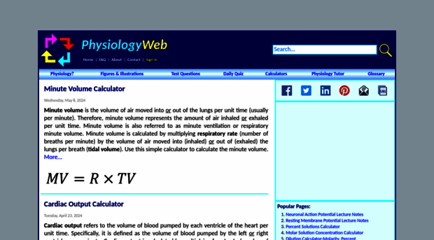 physiologyweb.com