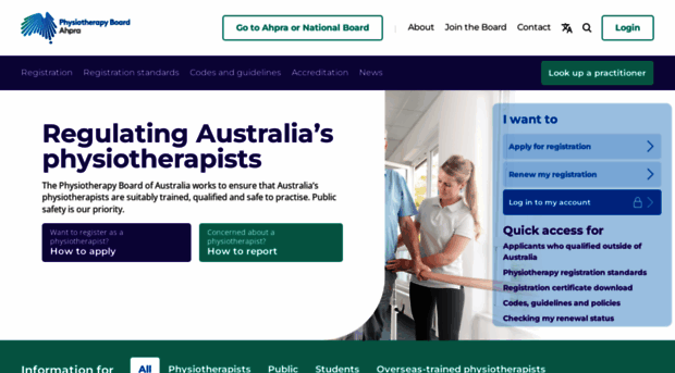 physiotherapyboard.gov.au