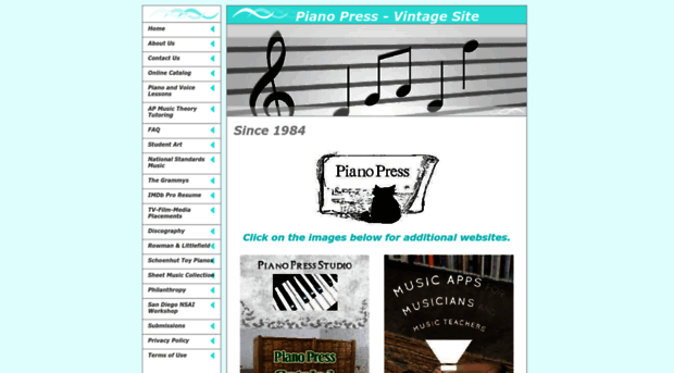 pianopress.com