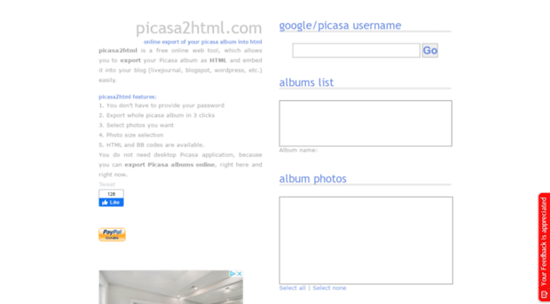 picasa2html.com