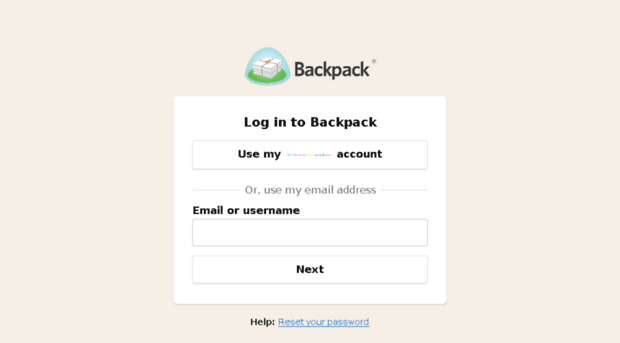 pickaweb.backpackit.com