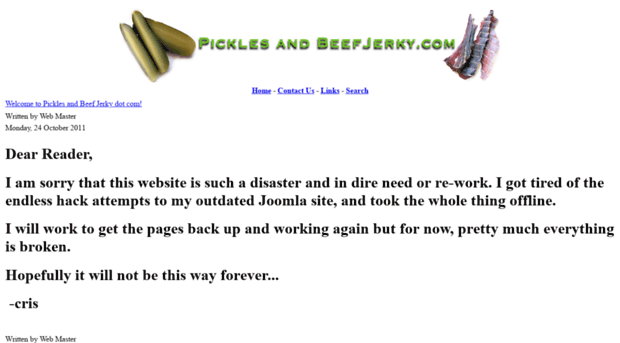 picklesandbeefjerky.com