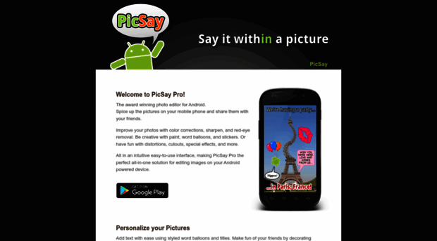 picsaypro.com