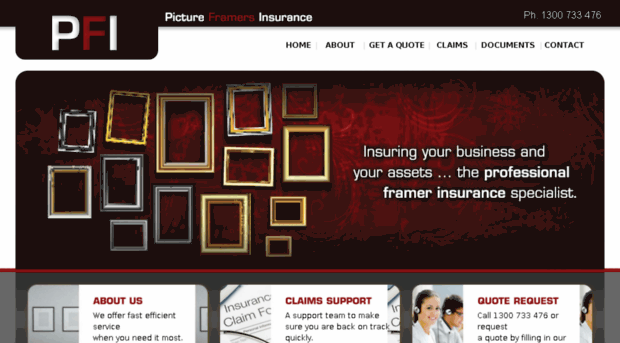 pictureframersinsurance.com.au