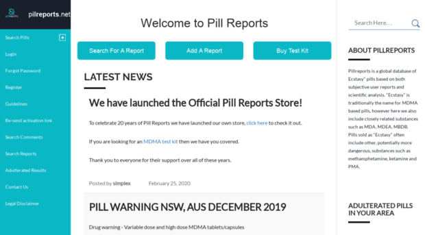 pillreports.net
