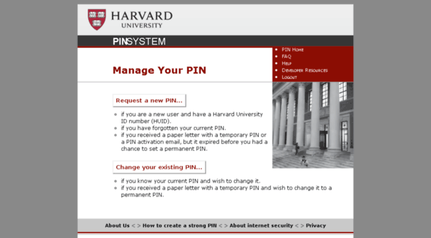 pin1.harvard.edu