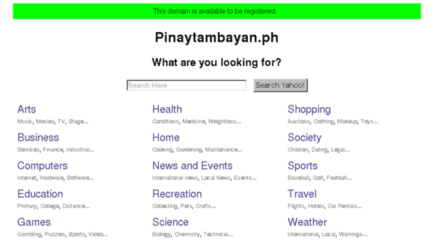 pinaytambayan.ph
