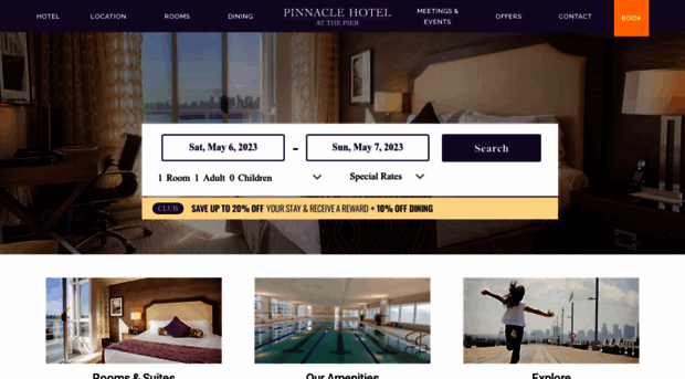pinnaclepierhotel.com
