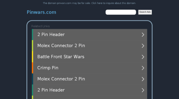 pinwars.com