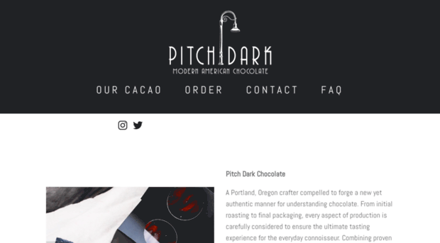 pitchdarkchocolate.com