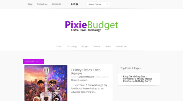 pixiebudget.com