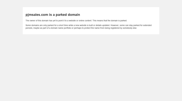 pjmsales.com