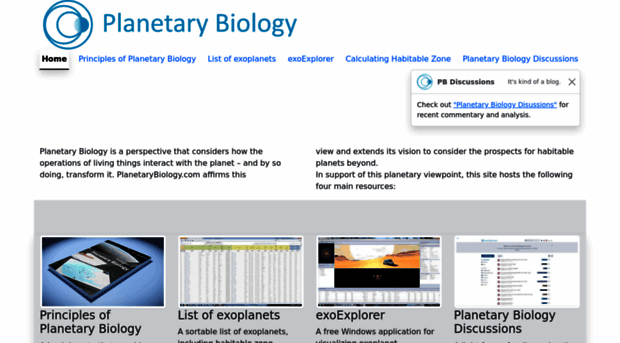 planetarybiology.com