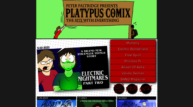 platypuscomix.com