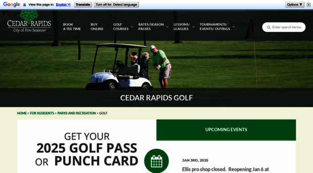 playcedarrapidsgolf.com