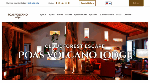poasvolcanolodge.com