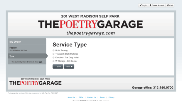 poetrygarage.clickandpark.com