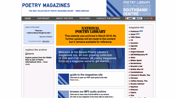 poetrymagazines.org.uk