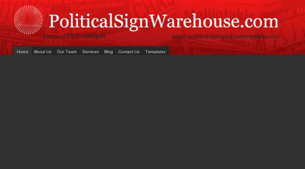 politicalsignwarehouse.com