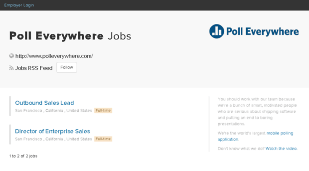pollev.recruiterbox.com