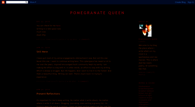 pomegranatequeen.blogspot.com