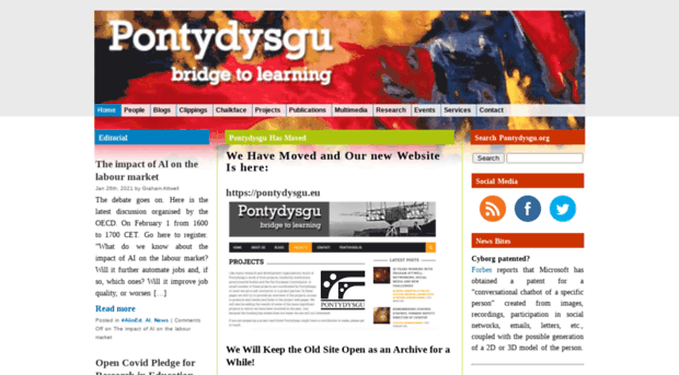 Pontydysgu – Bridge to Learning - Educational Research