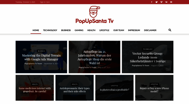 popupsanta.tv