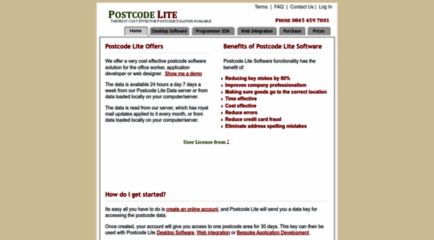 postcodelite.com