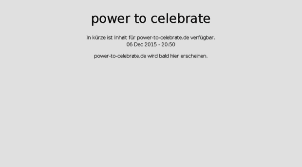power-to-celebrate.de