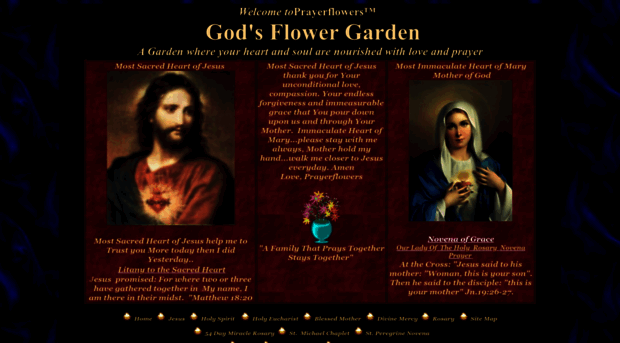 prayerflowers.com