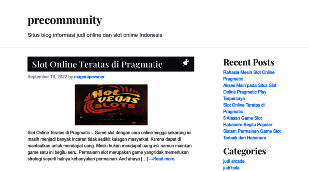 precommunity.com