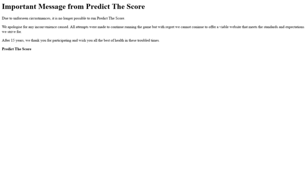 predictthescore.net