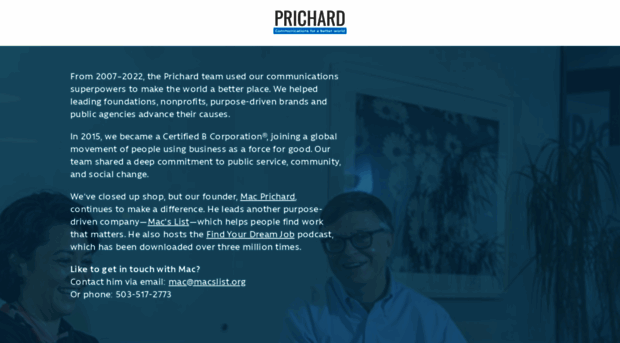 prichardcommunications.com