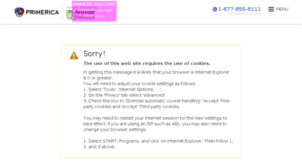 primericasecure.com