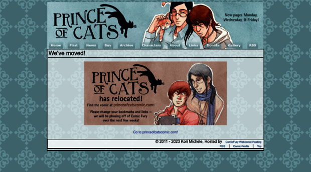 princeofcats.thecomicstrip.org