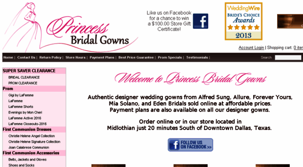 princessbridalgowns.com