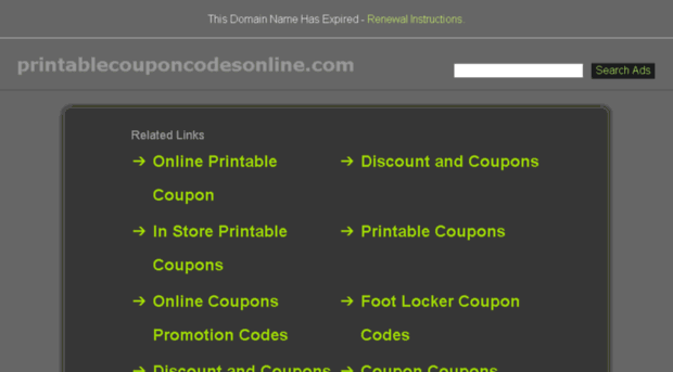 printablecouponcodesonline.com