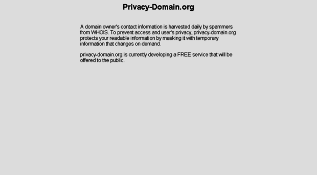 privacy-domain.org