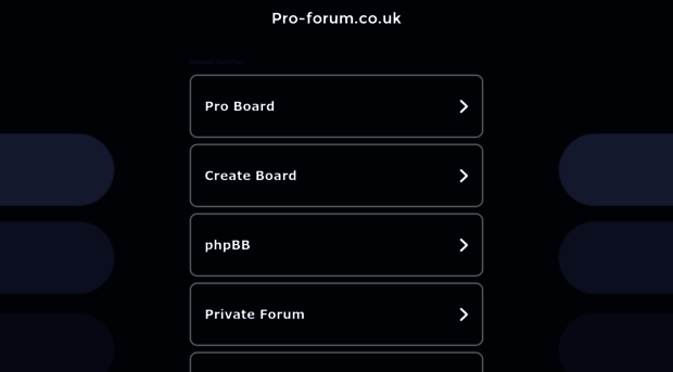 pro-forum.co.uk
