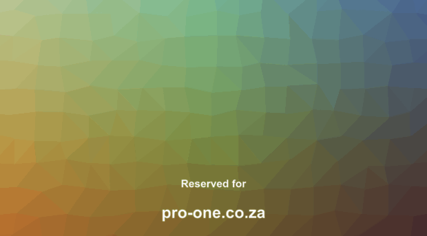 pro-one.co.za
