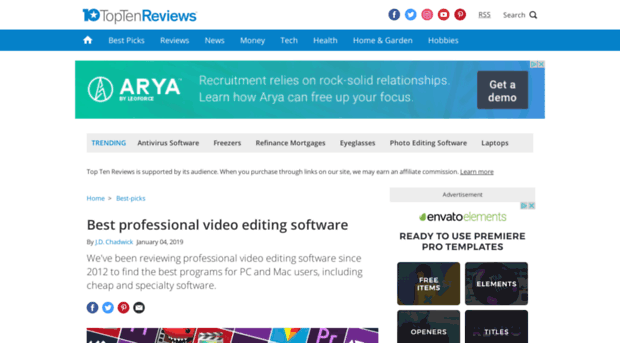 professional-video-editing-software-review.toptenreviews.com