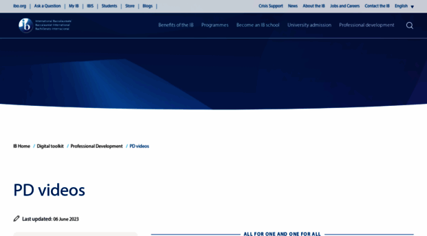 professionaldevelopment.ibo.org