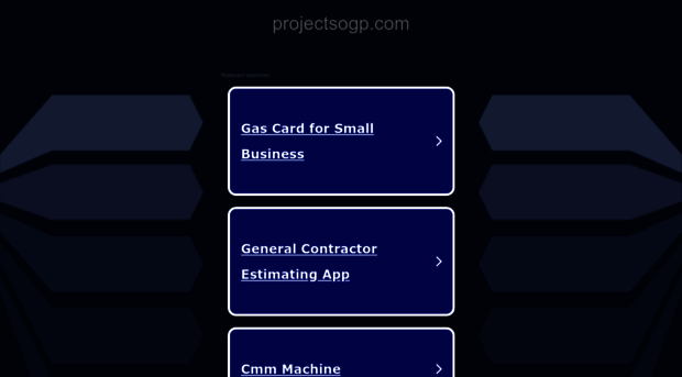 projectsogp.com