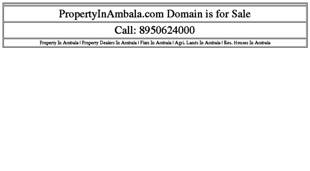 propertyinambala.com