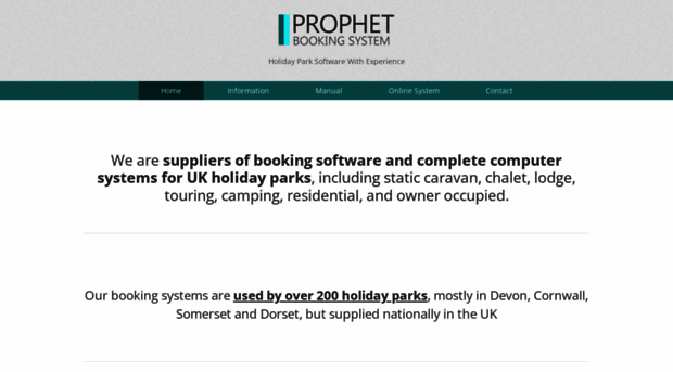 prophetbookings.co.uk